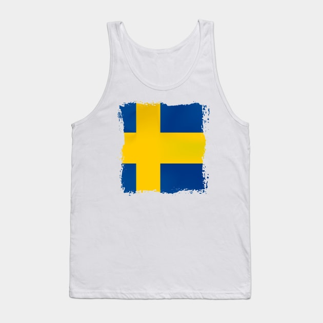 Sweden artwork Tank Top by SASTRAVILA